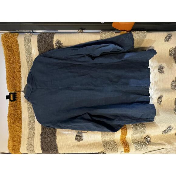 Vintage L.L.Bean Linen Chore Jacket - Women's Reg XL - Picture 7 of 9